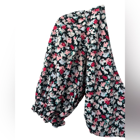Urban Outfitters Floral Blouse Top Size M - Picture 3 of 6
